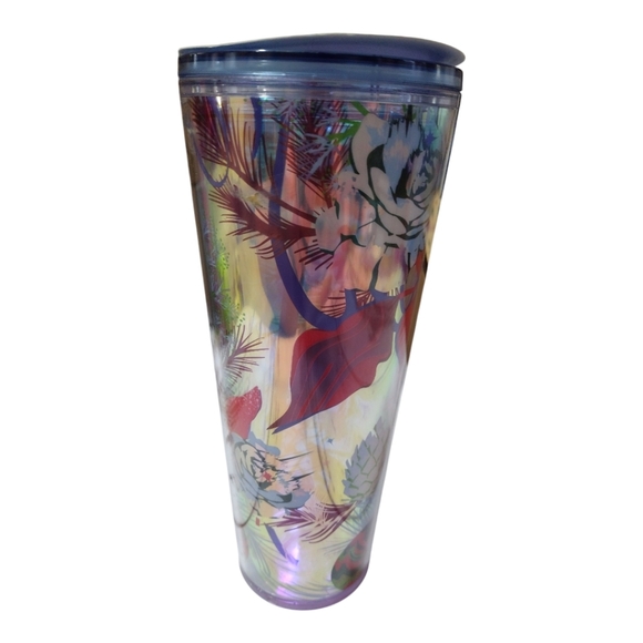 Starbucks Christmas 2023 24 OZ Cold-To-Go‎ Cup With Silicone Straw Topper - Picture 5 of 10